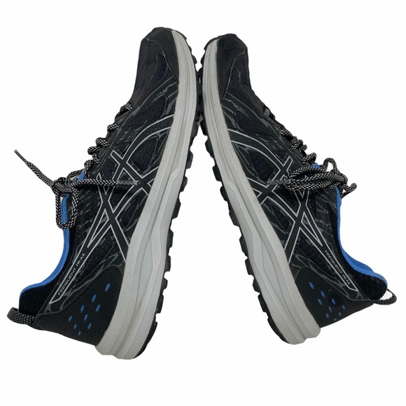 Asics Frequent Trail Black Sneakers Size 9.5 - Picture 8 of 11